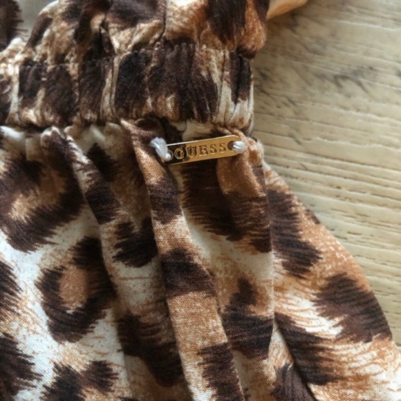 Guess Leopard Print Sleeveless Romper - Picture 7 of 7